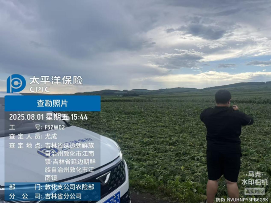 中國(guó)太保產(chǎn)險(xiǎn)吉林省分公司/供圖 中國(guó)太保產(chǎn)險(xiǎn)吉林省分公司/供圖